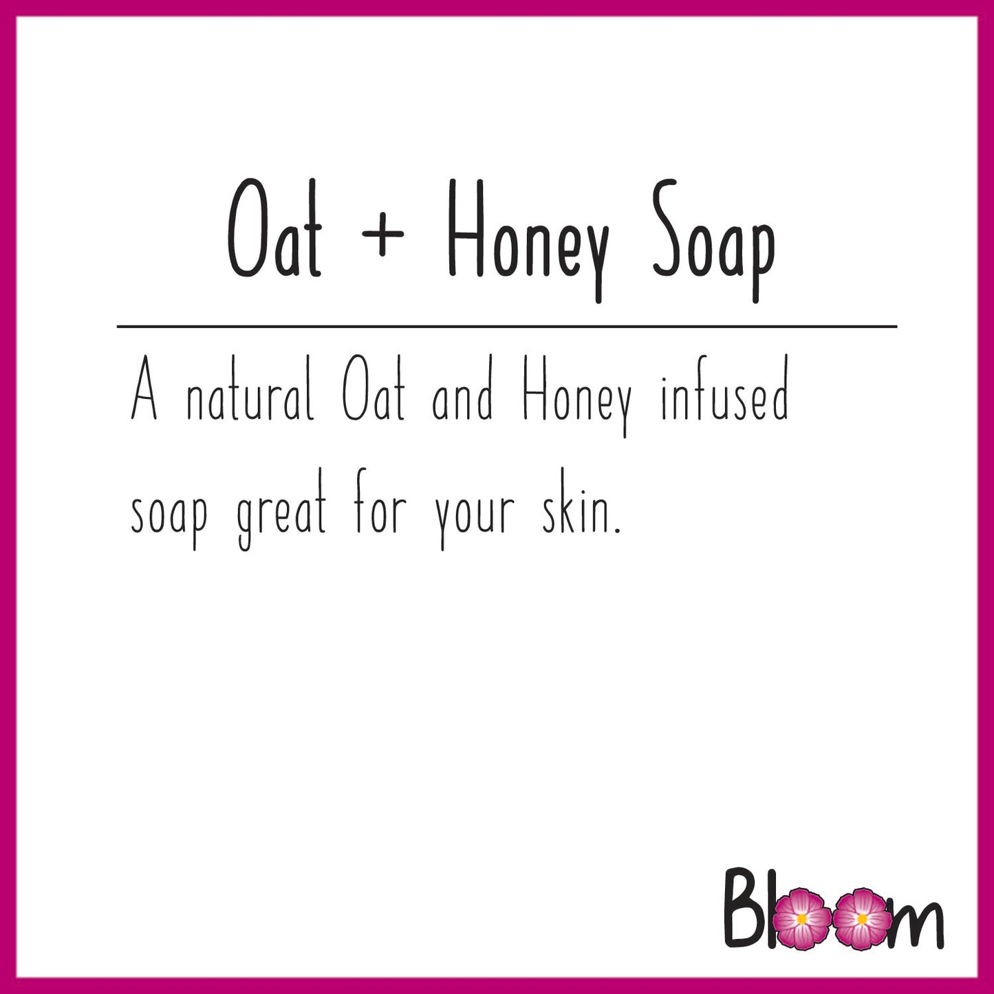 Oat + Honey Soap